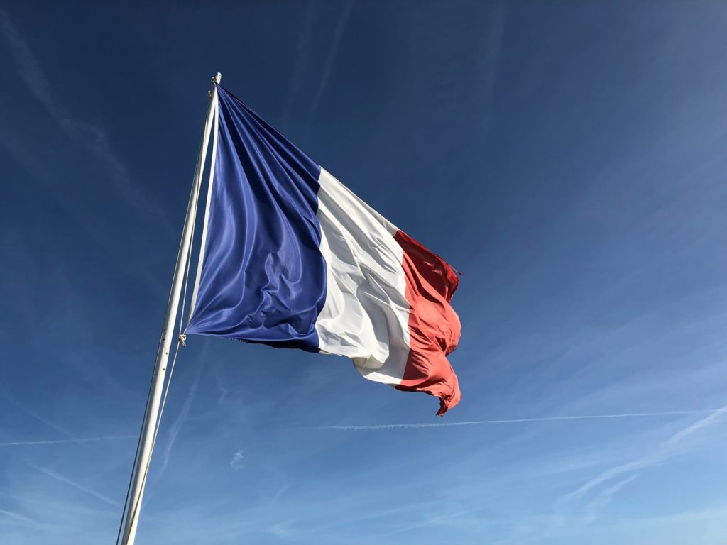 The French Flag, life across the English Channel in the UK and our differences